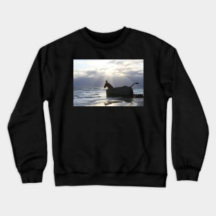 Blavandshuk evening mood Crewneck Sweatshirt